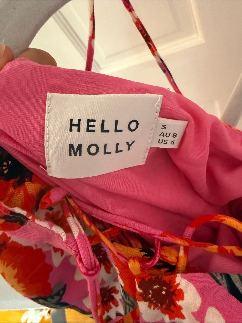 Pink Floral Slip Dress - Picture 2 of 6